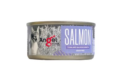 Angel Tuna and Salmon in Broth 70g