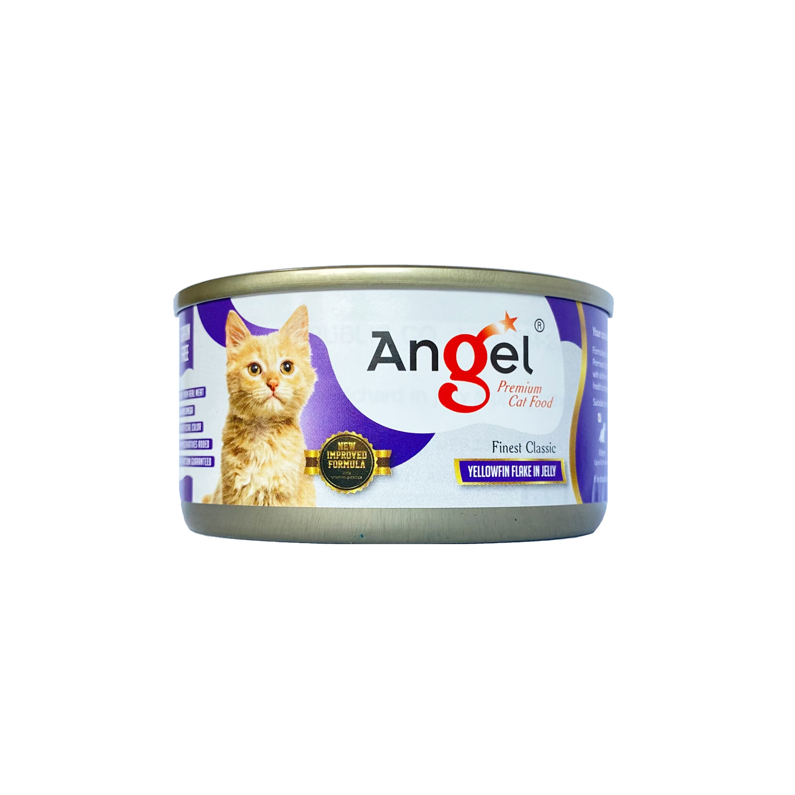 Angel Yellowfin Flake In Jelly 80g Front 8886352120021