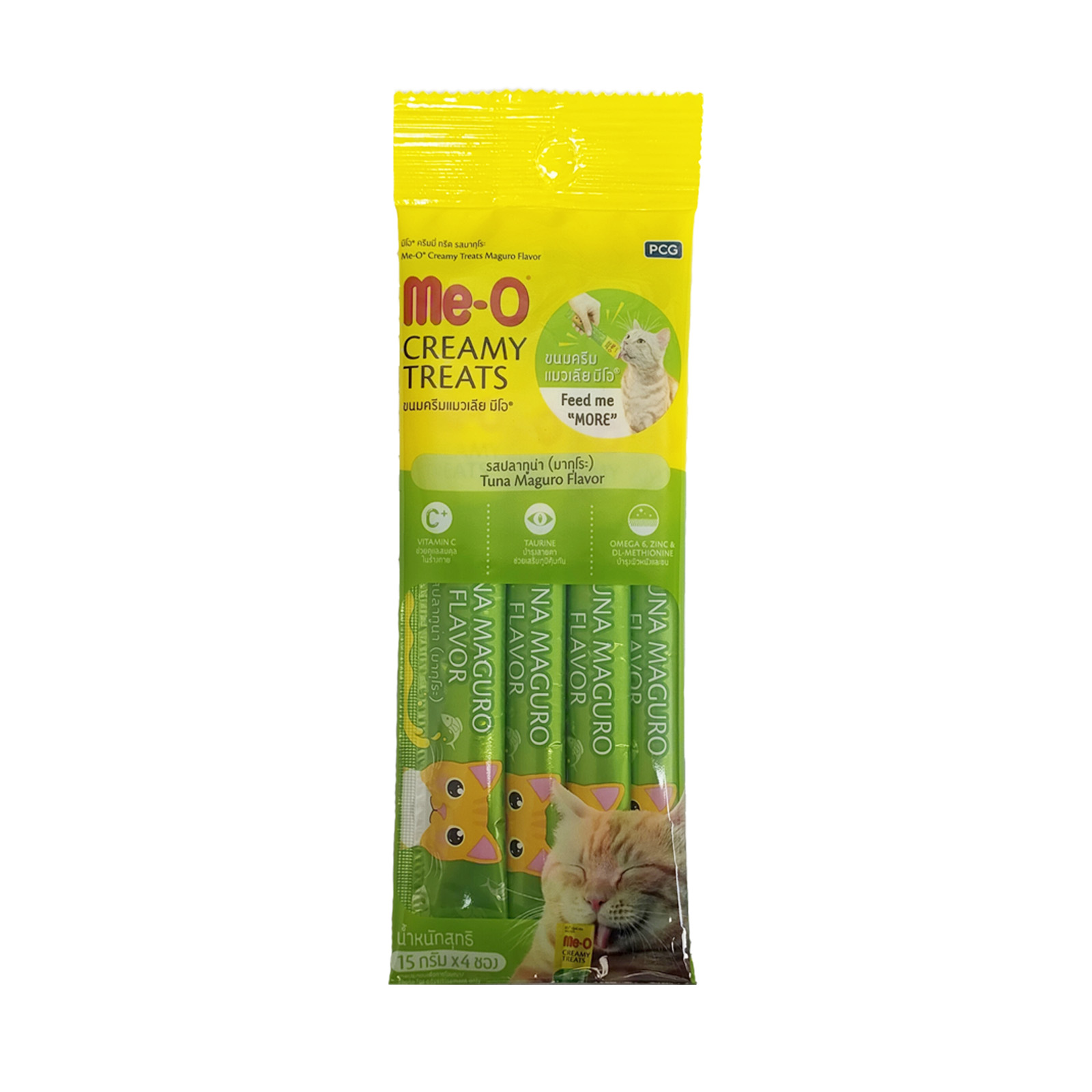 2023 Me O Maguro Flavor Creamy Treats 15gx4 Front 8850477018600