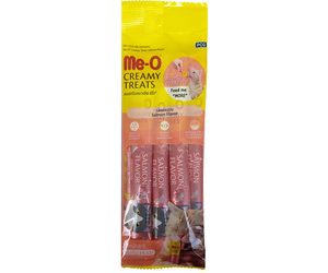 Me-O Creamy Treats Salmon (15g x 4 Sachets)
