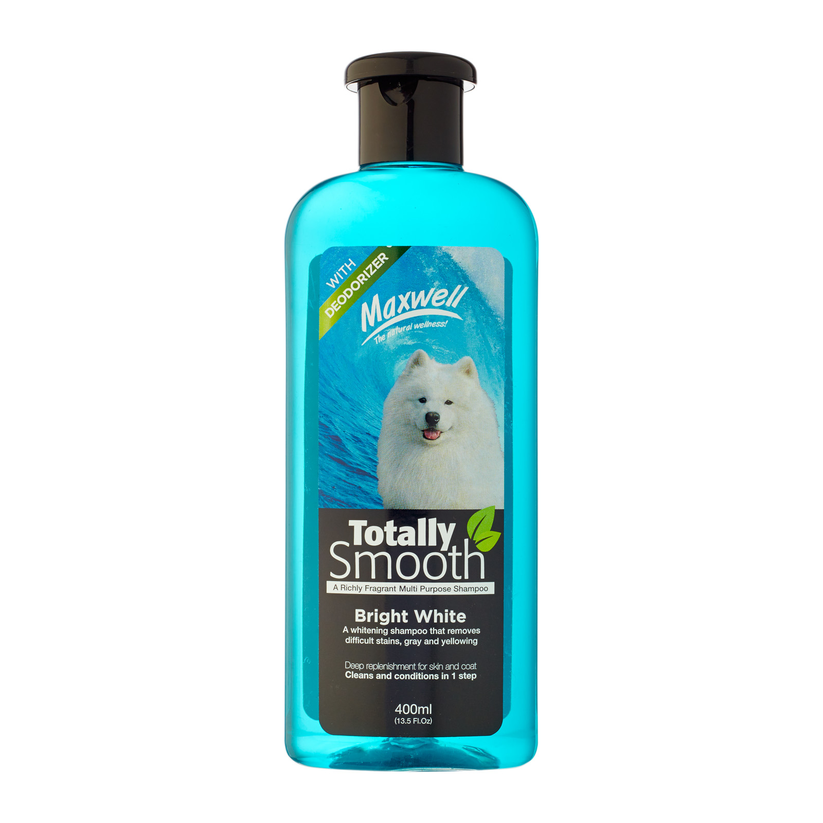 96 Maxwell Bright White Shampoo 400ml Front 8104270201746
