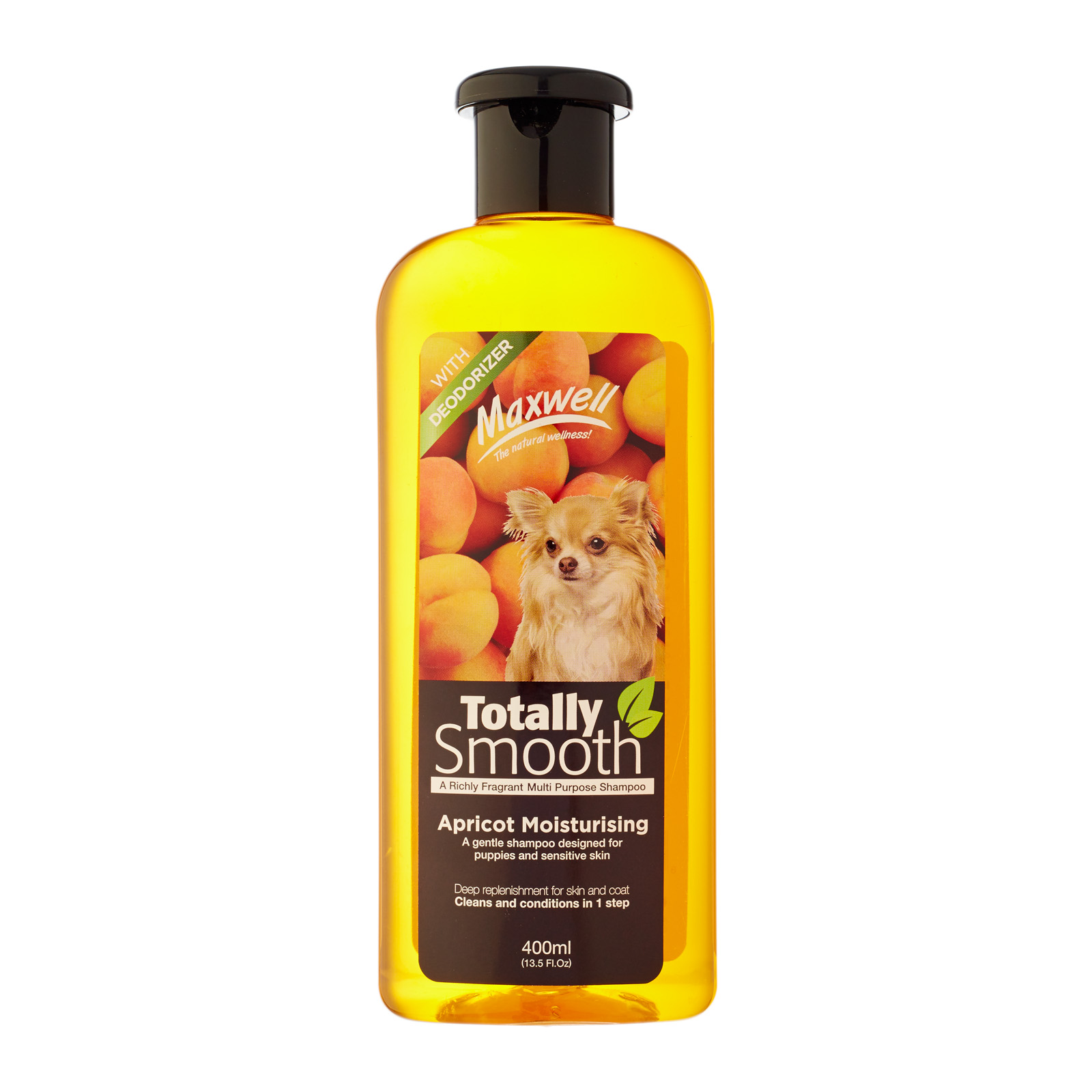 99 Maxwell Apricot Shampoo 400ml Front 8104270202040