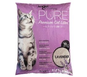 Angel Pure Premium Cat Litter Lavender Scented 10L