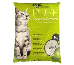 Angel Pure Premium Cat Litter Apple Scented 10L