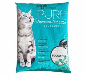 Angel Pure Premium Cat Litter Eucalyptus Scented 10L