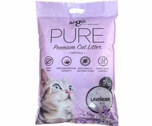 Angel Pure Crystals Cat Litter 5L – Lavender