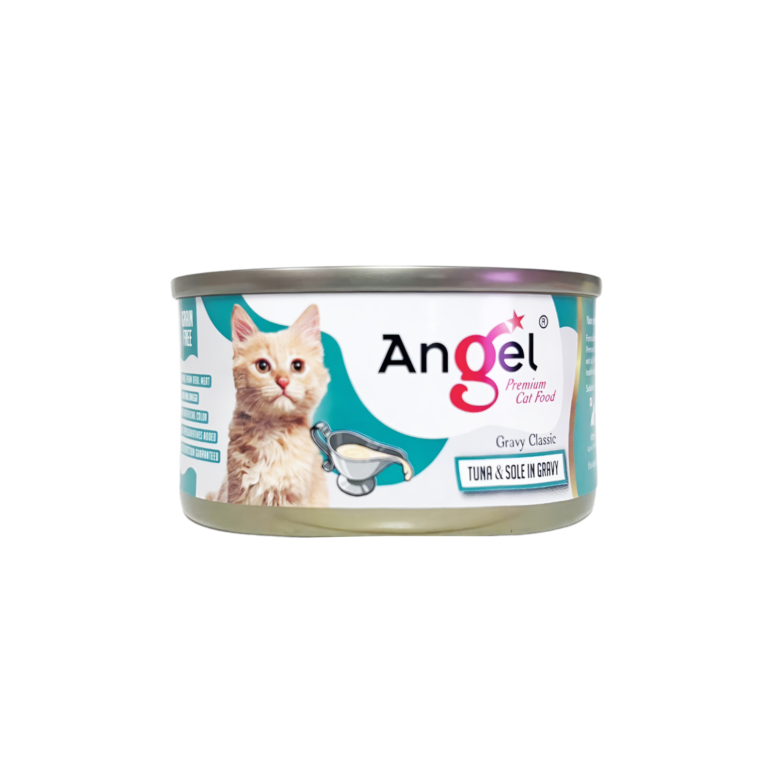 Angel Tuna And Sole In Gravy 80g Front 8886352120434