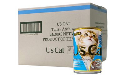 US Cat Tuna & Anchovy 400g