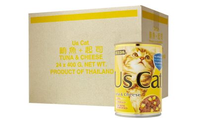 US Cat Tuna & Cheese 400g