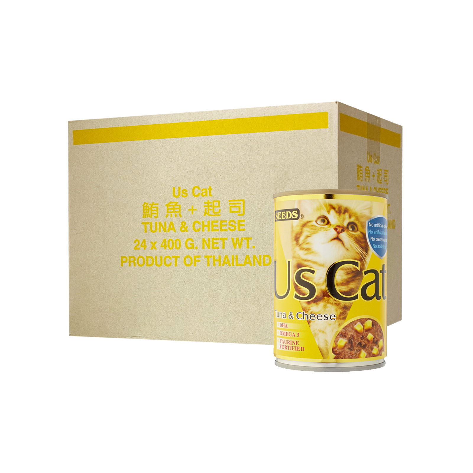 CTN US Cat Tuna & Cheese 400g 14719865825521