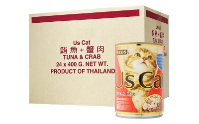 US Cat Tuna & Crab 400g