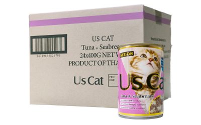 US Cat Tuna & Seabream 400g