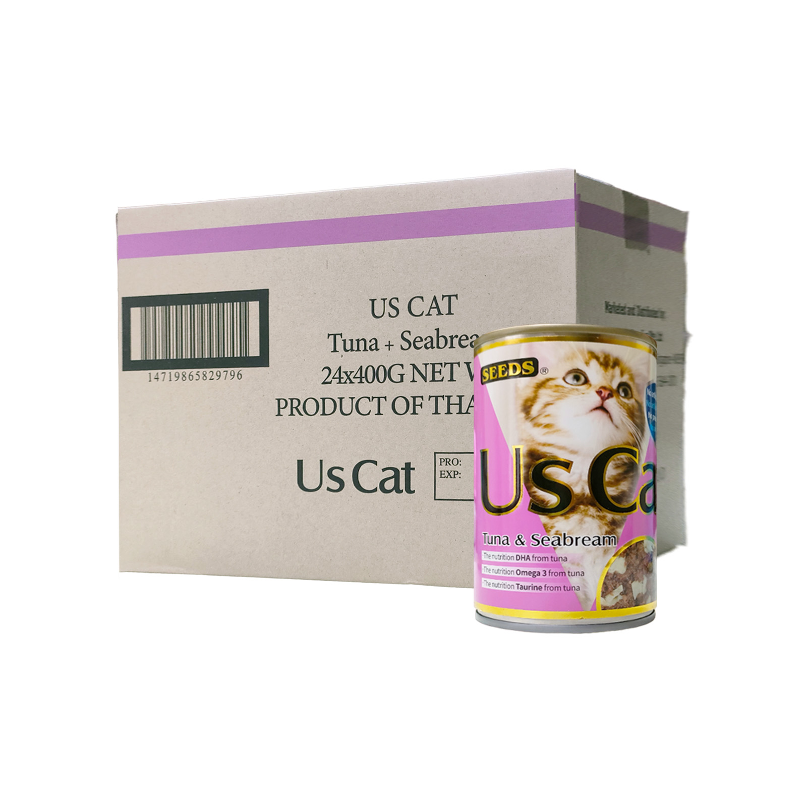 CTN US Cat Tuna & Seabream 14719865829796
