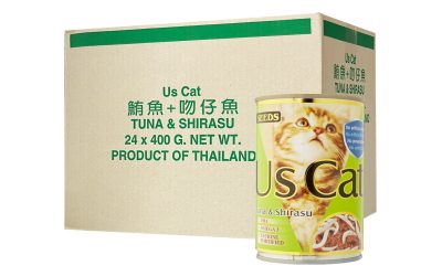 US Cat Tuna & Shirasu 400g