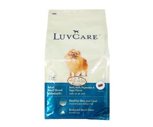 LuvCare Adult Small Breed Beef, Milk, Vegetable and Eggs 2kg