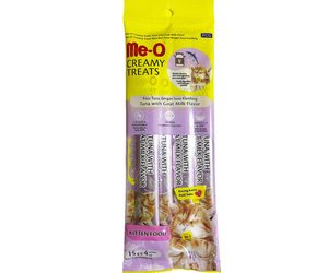 Me-O C. T. Kitten Tuna with Goat Milk (15g x 4 Sachets)