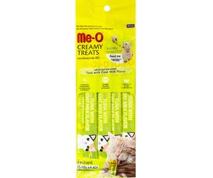 Me-O Creamy Treats Tuna with Goat Milk (15g x 4 Sachets)
