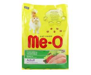 Me-O Cat Dry Food Adult Chicken & Vegetable 1.2kg
