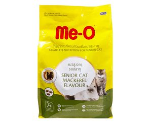 Me-O Cat Dry Food S. Senior Mackerel 1.1kg