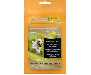 NaturLife Dog Grilled Fish And Roasted Duck Flavor (Joint & Mobility Formula) -55g