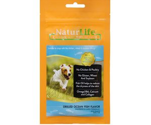 NaturLife Dog Grilled Ocean Fish Flavor (Hair & Skin Care Formula) -55g