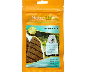 NaturLife Dog Ocean Fish Steak -50g