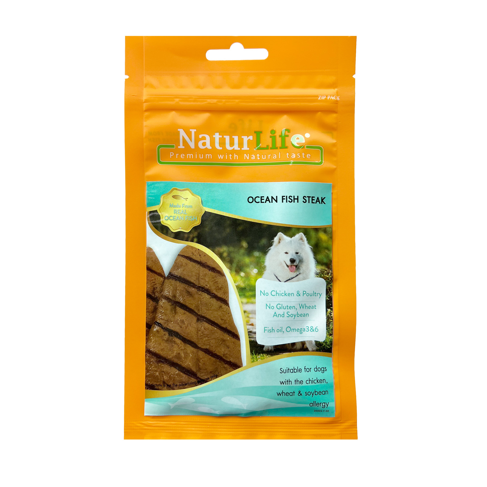 NaturLife Ocean Fish Steak 50g 8859213900223 Front