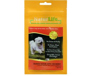 NaturLife Dog Salmon Flavor With Cranberry -55g
