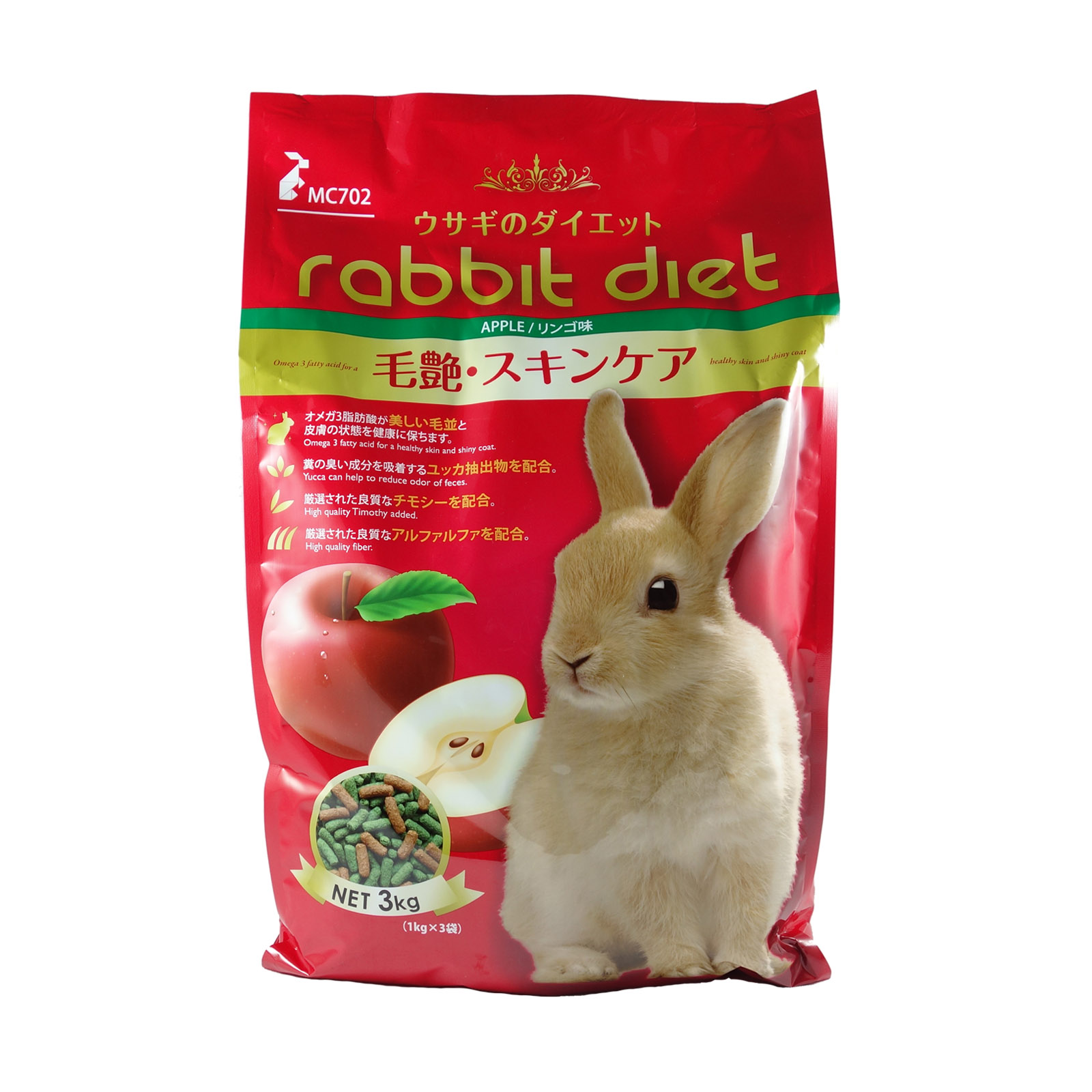 Rabbit Diet Apple 3kg 8850477757035